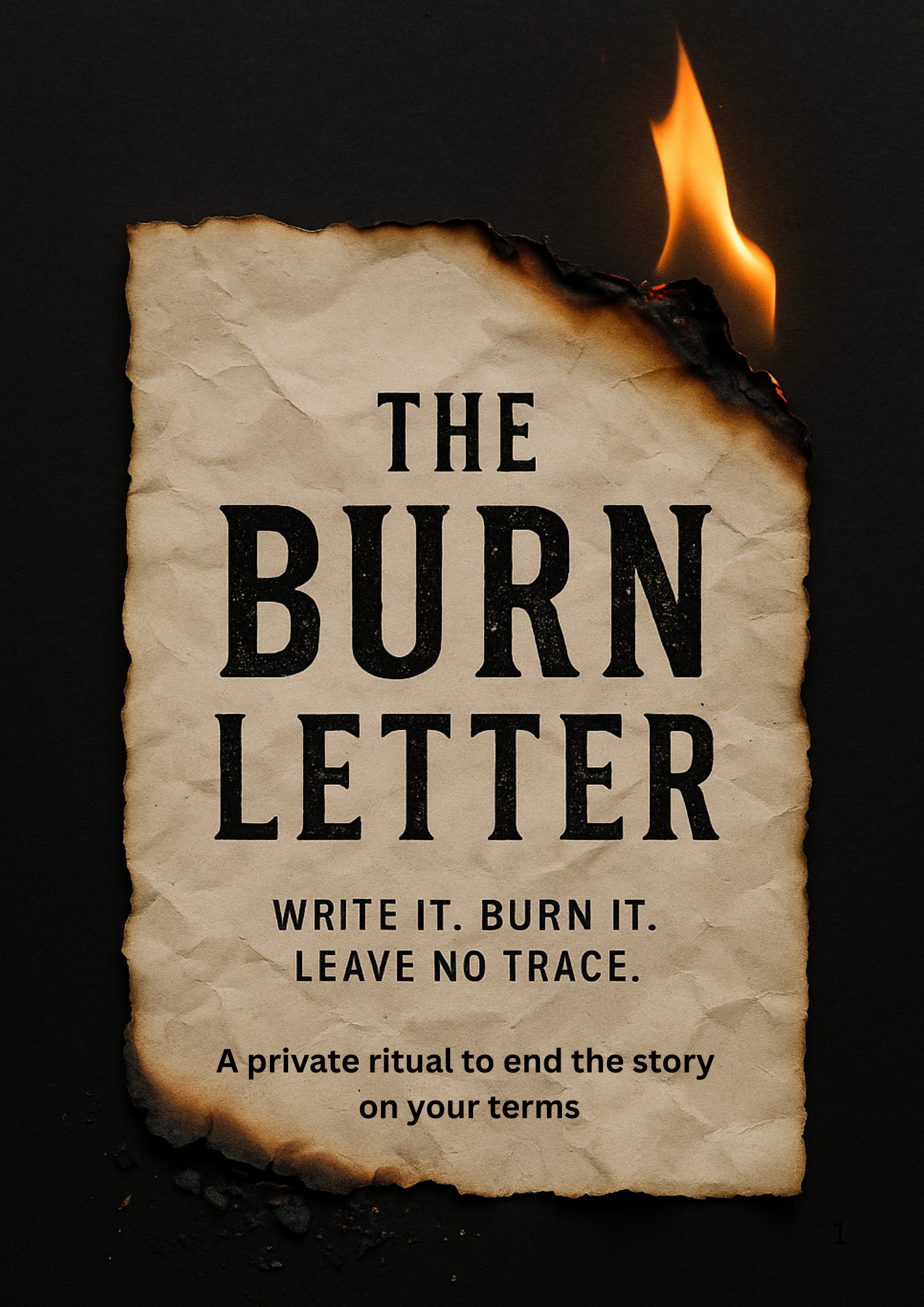 Healing After The Storm + Burn Letter Bundle